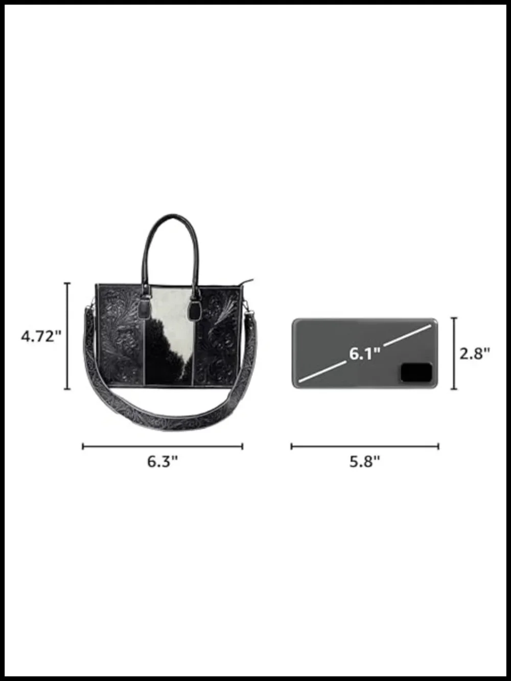 Vegetable Tanned Cowhide Leather Messenger Shoulder Bag Crossbody Purse